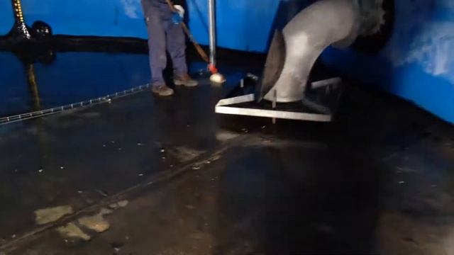 Гидроизоляция пожарного резервуара на заводе PEPSICO в г. Лебедянь смотреть онлайн