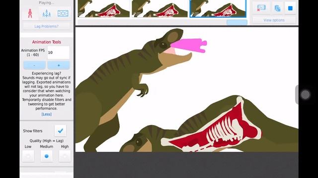 Dinosaur eating test/stick nodes смотреть онлайн