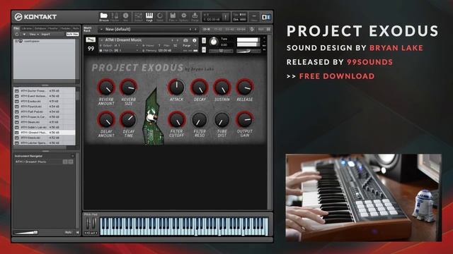 Project Exodus DEMO (FREE Kontakt Library) смотреть онлайн