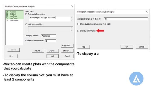 Multiple Correspondence Analysis: Detailed illustration with Example in Minitab | Multivariate Tool смотреть онлайн