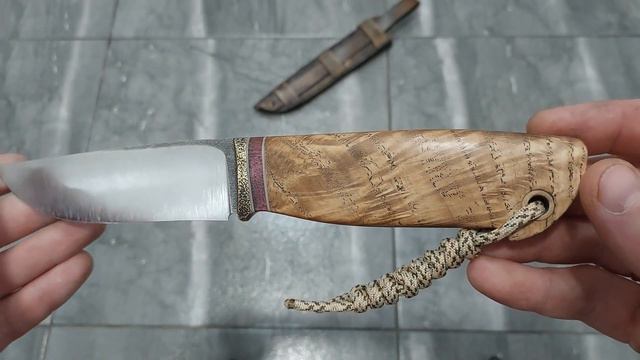 N690 crio 61hrc cувель дуба , амарант , g10 латунь смотреть онлайн