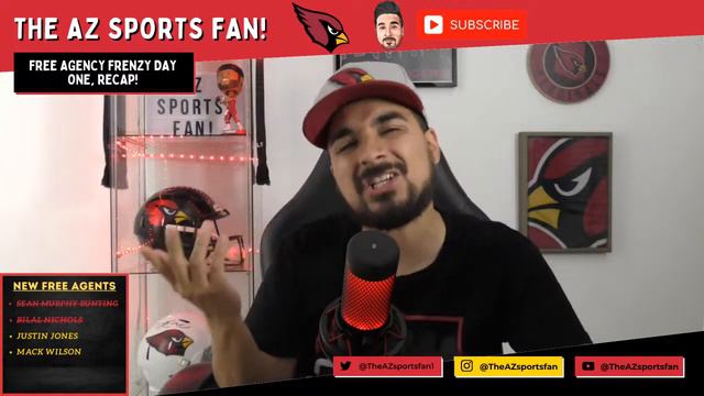 Recapping Day 1 Of Free Agency Frenzy For The Arizona Cardinals! смотреть онлайн