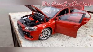 43_Scale 1:18 Diecast Mitsubishi Lancer Evolution X (2021)