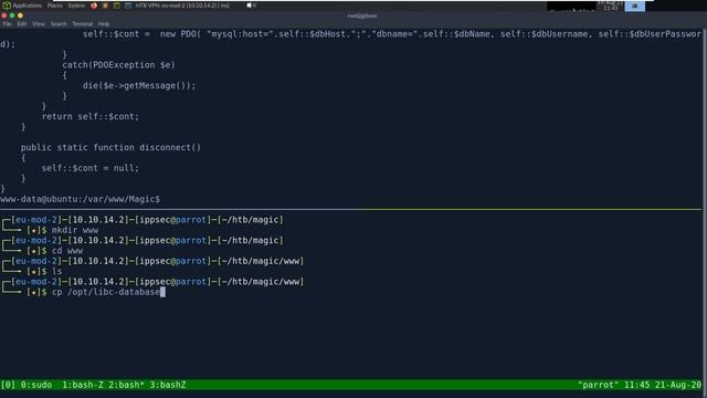 HackTheBox - Magic смотреть онлайн