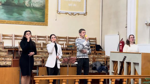 В мире слабости я не одинок… Общее пение. 17 декабря 2023 г. смотреть онлайн