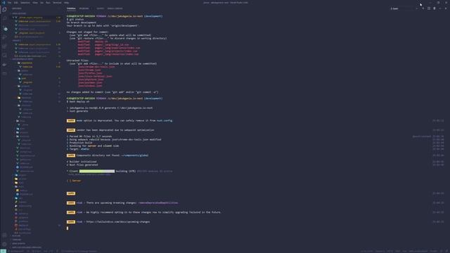 Nuxt.js and AWS - part of the process of compiling and deploying my website to the cloud смотреть онлайн
