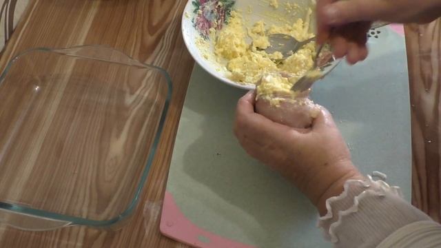 КУРИНОЕ ФИЛЕ с ТВОРОГОМ запеченное в духовке смотреть онлайн