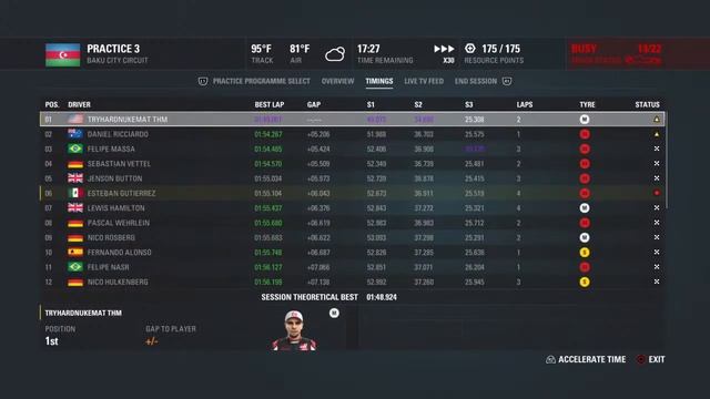 Lets play F1 (Formula 1) 2016 Career Mode Part 8 (Blind Playthrough) смотреть онлайн