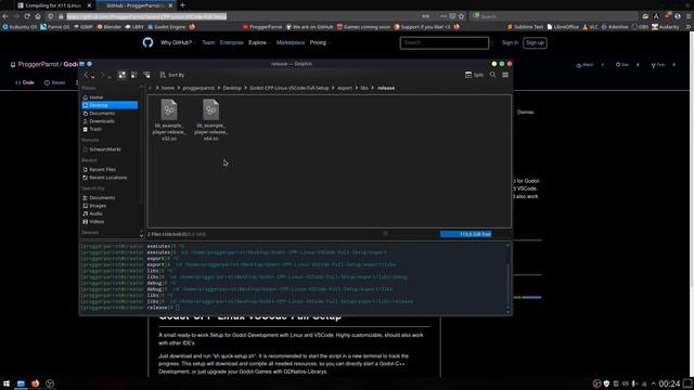 Godot C++ VSCode Full Setup - GitHub Project w/ example смотреть онлайн
