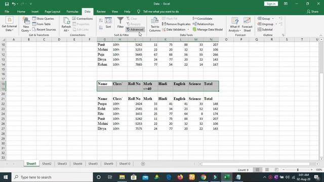 How to use Data Tab in ms-excel 2019 | How to use Ms-Excel Beginner to Advance Part 6 смотреть онлайн