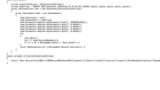 How to insert a row at a specific index in a SQL database table using C#? смотреть онлайн