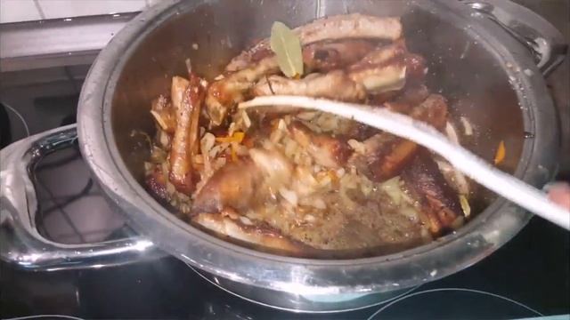 Жареные рёбрышки с лисичками!!! смотреть онлайн
