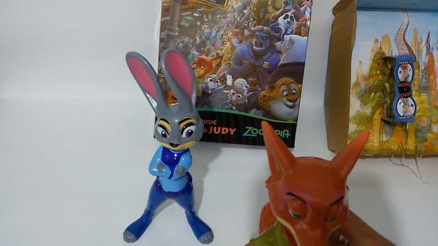 Фигурки Ник и Джуди из м/ф."ЗверополиС" смотреть онлайн