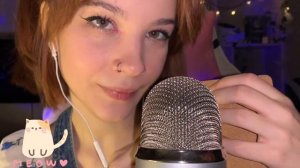 ^ASMR CAT GIRL^ Purring, tapping and scratching...
