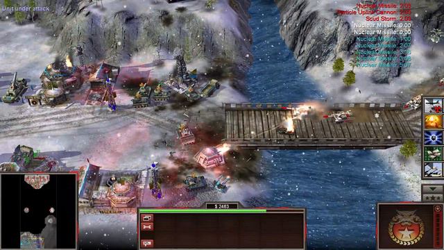 Nuke General Challenge 7 (End) (VS Unknown) Hard Difficulty | Command & Conquer Generals: Zero Hour смотреть онлайн