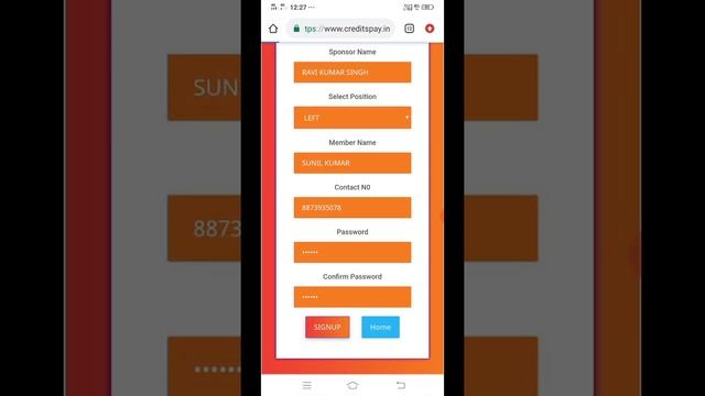 How to join creditspay | members kaise add kre creditspay me | joining and recharge process смотреть онлайн