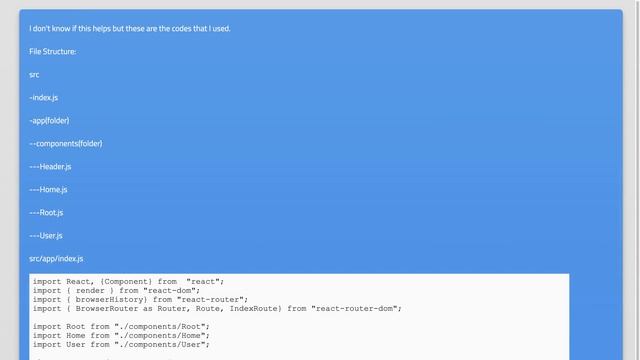Using React IndexRoute in react-router v4 смотреть онлайн