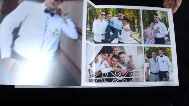 Свадебный альбом с оживающими фотографиями Свадебная фотокнига с AR фото смотреть онлайн