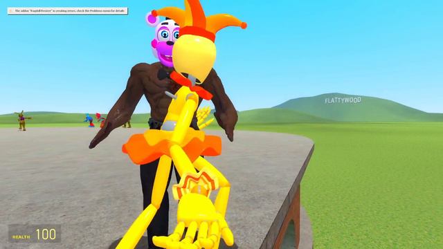 ALL FNAF 1-9 SECURITY BREACH ANIMATRONICS VS ALL TREVOR HENDERSON In Garry's Mod! смотреть онлайн