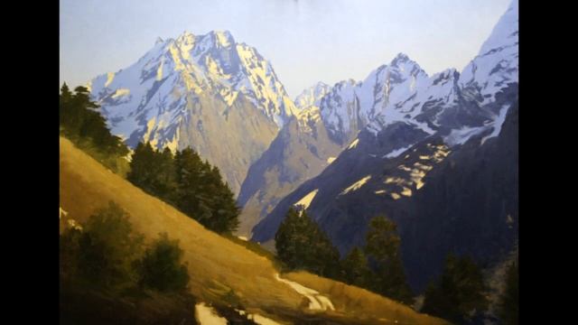 Alik Oleynik. Рождение картины "Домбай" 2018 смотреть онлайн