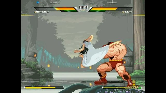 Roid Rage Zangief Vs Ella (The Ring Girl)