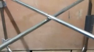 Складной столик из гладильной доски