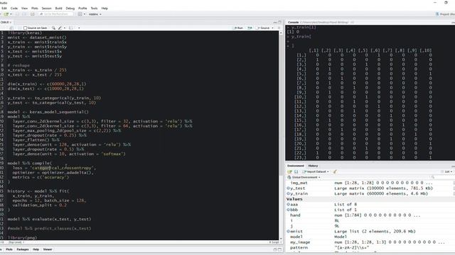 Use Convolutional Neural Network to Recognize My Handwriting (keras in R) смотреть онлайн