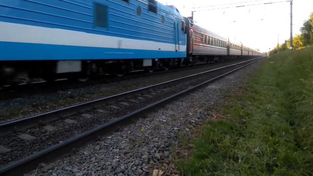 Приветливый ЭП1М - 626 Архангельск - Адлер