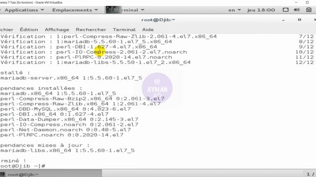 Configuration D'un Serveur De Base de Donne (Mariadb) Sous Centos 7 смотреть онлайн