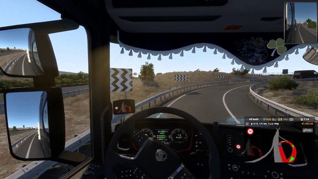 [Euro Truck Simulator 2] Sevilla to Ciudad Real смотреть онлайн