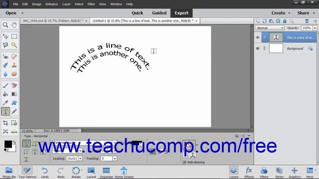 Photoshop Elements 2019 Tutorial Simplifying Text Adobe Training смотреть онлайн