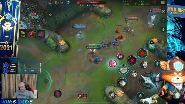 ПЯТНИЧНАЯ ПОТОЧНАЯ, НЕМНОГО ДО МАСТЕРА: Часть 2 |League of Legends: Wild Rift СТРИМ смотреть онлайн