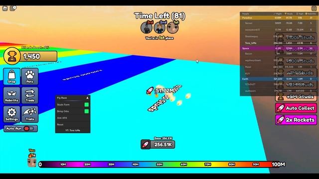 [Update] Roblox Fly Race Script - OP Auto Farm | Bring Orbs смотреть онлайн