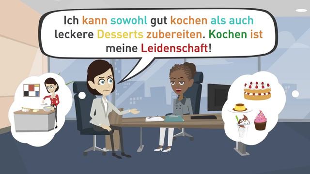 Deutsch Lernen B2, C1 | Ein Vorstellungsgespräch Führen | Haupt- Und Nebensätze | Satzbau