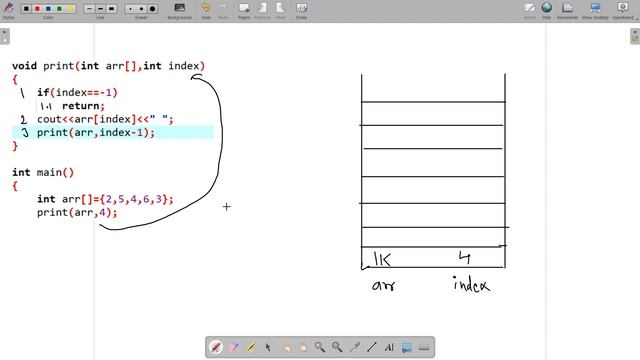 recursion in c++ in Hindi | print array reverse смотреть онлайн