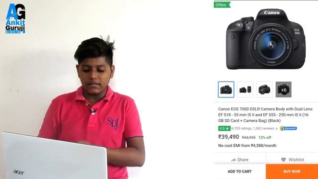 #26 Best Dslr Camera Under 20k,30k,40k,50k in Hindi (Ankit Guruji) смотреть онлайн