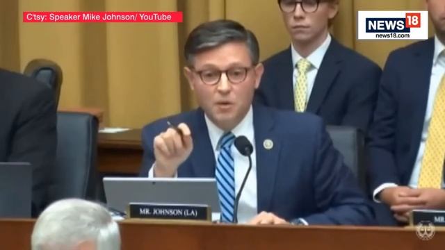 Mike Johnson LIVE | US House Speaker Mike Johnson Grills Secretary Mayorkas Live | U.S News| N18L