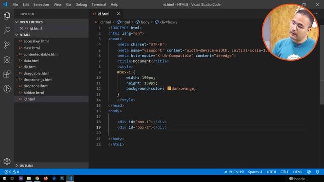 Atributo id do HTML 5 - S01E10 смотреть онлайн