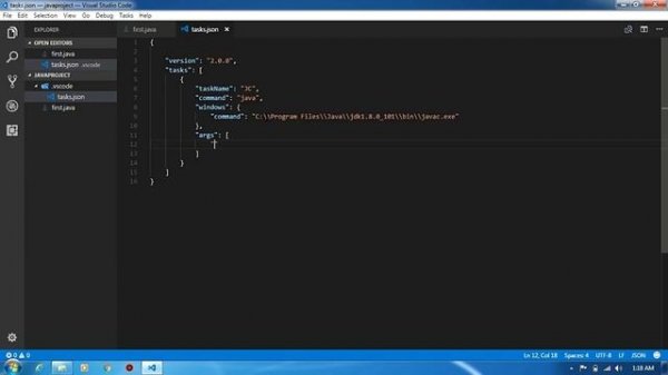 How to run java program in visual studio code | Java Compile