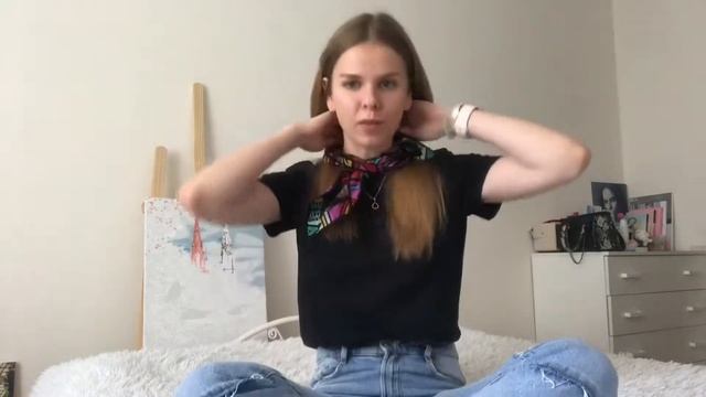 КАК СТИЛЬНО НОСИТЬ ШЕЛКОВЫЙ ПЛАТОК? смотреть онлайн