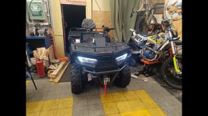 Распаковка и сборка Linhai-yamaha f320