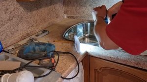 Как и чем сделать отверстие под смеситель в кухонной мойке из нержавеющей стали