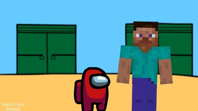 Игра в Кальмара! Анкха, Стив, Фредди и Амонг АС | АНИМАЦИЯ смотреть онлайн