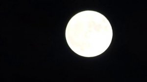 Sony CyberShot HX60 test zoom - moon