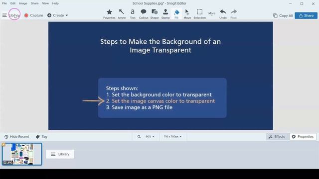 Steps to Make an Image Background Transparent in Snagit Editor смотреть онлайн