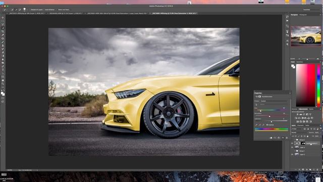 Photoshop Tutorial - How to Color Change a Car смотреть онлайн