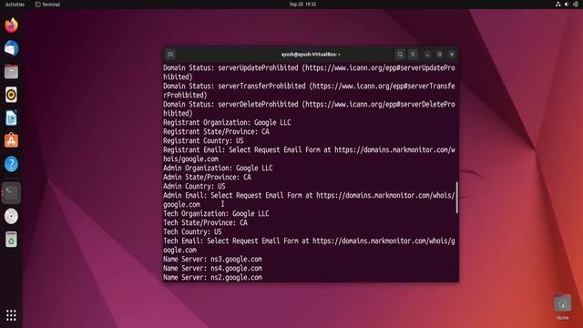 How to Get Domain Name Information in Linux смотреть онлайн