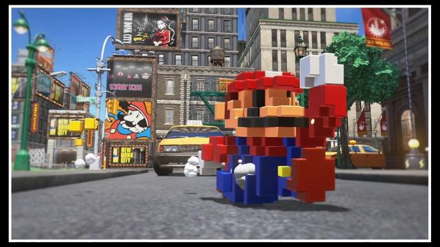 Super Mario Odyssey | Santa and 8-Bit Costumes Showcase смотреть онлайн