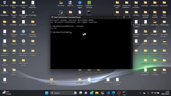 How to install NVM on Windows 11