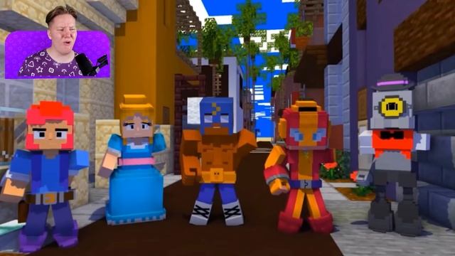 ? МАЙНКРАФТ МУЛЬТИК ПО BRAWL STARS смотреть онлайн